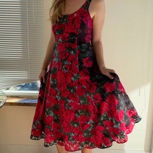 Anthropologie - Tracy Reese Floral Lace Dress